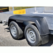 DEFINITIVE CLM Remorque porte engin aluminium 3T5 FLY35_6