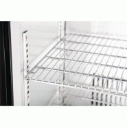 Arrière-bar deux portes coulissantes série G noir 198L GL010 Polar_6