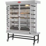 Rôtissoire spéciale marché version Gaz Solid 6 Doregrill_6