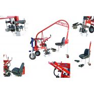 Bineuse rotative pour production fruitière sans herbicides