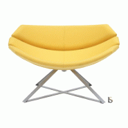 Fauteuil Radar - Softline - Felt Jaune 579_6
