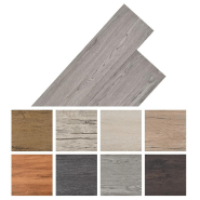 Vidaxl planches de plancher pvc non auto-adhésif 4,46m² 3mm gris foncé 146596_6