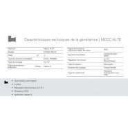 GMW-1015 T5 - Groupe électrogène industriel triphasé 50 Hz - 1117 kVA - Genelec - MTU - MECC ALTE_6