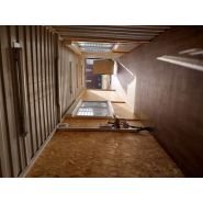 Container technique 20 ou 40 pieds pour ateliers,  bureaux, salles de stockage et salle de réunion_6