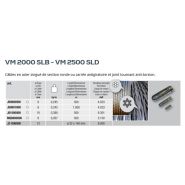 VM 2000 SLB/2500 SLD - Treuils hydrauliques pour câbles souterrains - Volta - Tirage max. 2500 dan et 3000 dan_6