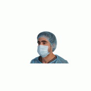 Masque anti-projection 3plis (type chirurgicaux) bleu boite de 50_6