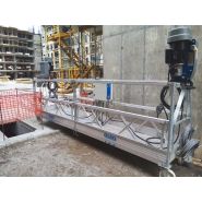 Nacelle suspendue avec treuils 500 kg - Plateformes combinables jusqu'à 16 m - Modèle AE500 - ALBA_6
