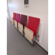 Siège pour auditorium de faible profondeur, adapté aux petits espaces - Edu_6
