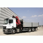 Grue auxiliaire Fassi F295RA e-dynamic - 28,95 tm - bras hydraulique jusqu'à 26,70 m avec jib_6