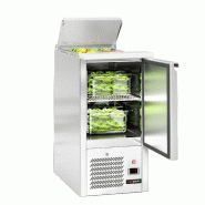 Saladette réfrigérée à capot et dessus planche à découper - 1 porte_6