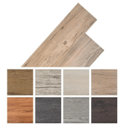Vidaxl planches de plancher pvc non auto-adhésif 5,26 m² chêne marron 245165_6