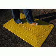 Plaque de sécurité piétons 12/8 - pack_6