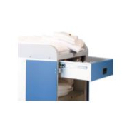 Chariot de distribution de linge - Aisy Cart 3 - 3 niveaux, alliage léger anodisé, 390L_6