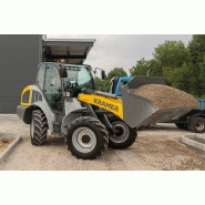 Mini-chargeuse Kramer 8105 - 5,5 tonnes - 100 ch - Cabine panoramique et traction optimisée_6
