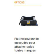 Godet grappin Scorpion pour projets de démolition et paysagisme