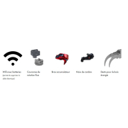 Grappin de construction finlandaise pour usage intensif