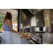 Kiosque de restauration mobile adaptable à différents besoins