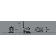 Autolaveuse puissante pour petits espaces - GENIE GL PRO MTO - Réf GF109760A - Structure robuste et performances optimales_6