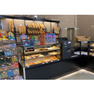 Comptoir réfrigéré avec pare-haleine, idéal pour les traiteurs, pâtisseries et snacking - KUBUS MAX_6