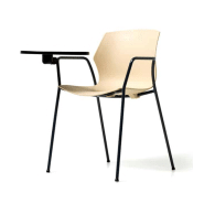 Chaise empilable - monocoque en polypropylène - 5 couleurs - piètement luge ou 4 pieds avec options_6