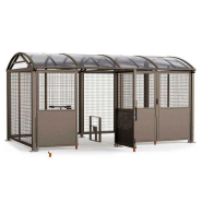 Appui vélos tout acier - Kub 306496 - Hauteur 750 mm, Largeur 80 mm, Longueur 750 mm_6