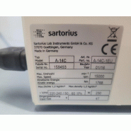 Centrifugeuse micro de laboratoire réfrigérée SARTORIUS CENTRISART A-14C avec rotor A1C tubes 1,5 / 2ml_6