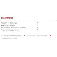 Faneuse SIP Spider 350/4 ALP idéale pour faucher efficacement