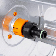 Vidaxl chariot enrouleur pour tuyau de 60 m 1/2