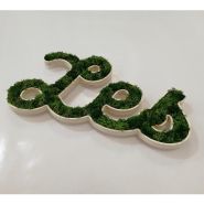 Logo ou Lettres Végétales - 10 mm, Crème, Lichen scandinave pour l'intérieur uniquement, Lettres_6