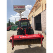 Tracteur balayeuse de route monté à l'arrière - modèle Basic - hydraulique avec brosses robustes_6
