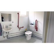 Conteneur sanitaire WC 10' - Hygiéniques, propres et fiables - Différentes tailles et équipements - Containex_6
