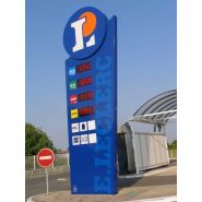 Totem d'intérieur ou d'extérieur sur mesure, idéal pour les boutiques - OUEST ENSEIGNES_6