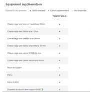POWER330C - Lames à neige Samasz - Hauteur 125 cm - Chasse-neige avec tabliers indépendants et réglage hydraulique_6