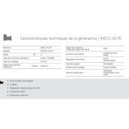 Générateur triphasé robuste pour usage intensif