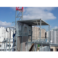 Monte-matériaux avec personnel accompagnant pour plaques de plâtre  - PT 1000_6