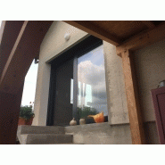 Moustiquaire avec blocage par aimantation