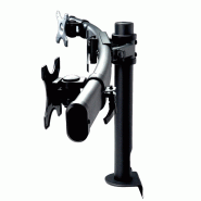 VALUE Bras pour LCD triple, noir, montage sur table_6