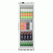 Vitrine réfrigérée positive 1 porte vitrée - Série C - 400 L | Polar CZ786_6
