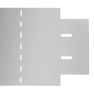 Vidaxl clôture de pelouse 10 pcs acier galvanisé 100x20 cm 274902_6