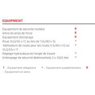 Spider 1500/14 t faneuse rotative robuste avec 14 rotors - sip - largeur de travail 14,80 m_6