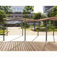 Pergola Océan bois acier_6
