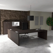 Bureau de Direction avec retour E10 - Quadrifoglio - 204, Non, Ébène, Non_6