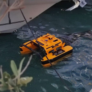 ROBOT MARIN ÉCOLOGIQUE JELLYFISHBOT IADYS COLLECTEUR DE DÉCHETS ET HYDROCARBURES DE SURFACE TÉLÉCOMMANDÉ OU AUTONOME LIDAR SONAR_6
