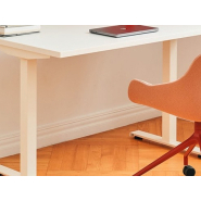 Bureau opératif simple et fonctionnel - OGI T - design élégant et personnalisable avec plateau mélaminé et système de gestion des câbles_6