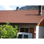 Tuiles métalliques à faible galbe - revêtement en pierre naturelle - GERARD® CLASSIC_6