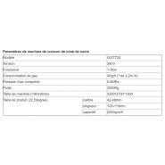 Machine de fabrication de cornets de crème glacée - Gelgoog - 2500 pcs/h - modèle GGTT25 - certification CE_6