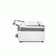 Grill de contact Panini 1/2 rainuré 1/2 lisse 340x230mm HENDI_6