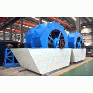 Laveur du sable à roue de 30 tph à 60 tph_6