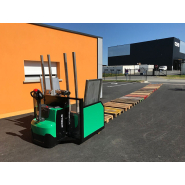 Empileur dépileur mobile automatique  - capacité 15 palettes - disponible sur mesure - Actipal M_6