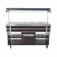 Buffet réfrigerée gn 4/1 l1500mm 7078.0010 COMBISTEEL_6